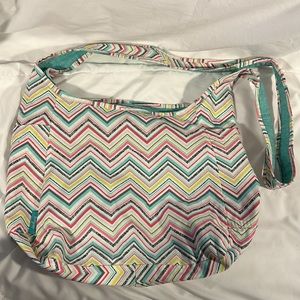 Thirty One reversible crossbody bag/tote